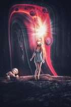 2026年院线同步科幻大片封面，宇宙星云背景与飞船轮廓，高清免费在线观看